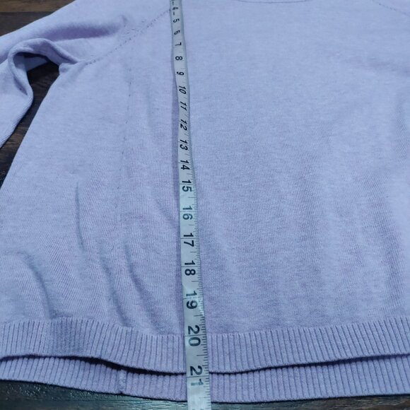 Gorman Purple Crew Neck Knit Pullover Long Sleeve Sweater Stacey Jumper Size 10 - Picture 11 of 12